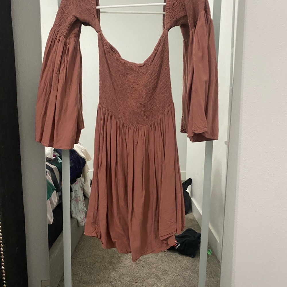 Elegant Mauve Women's Dress